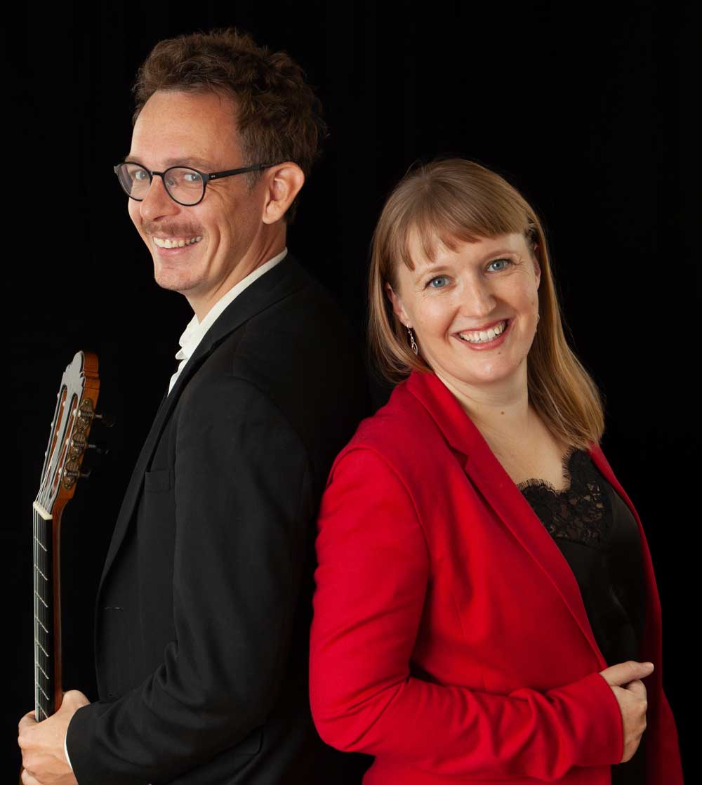 Nørgård & Sjølin - guitar og sang